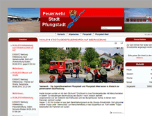 Tablet Screenshot of feuerwehr-stadt-pfungstadt.de